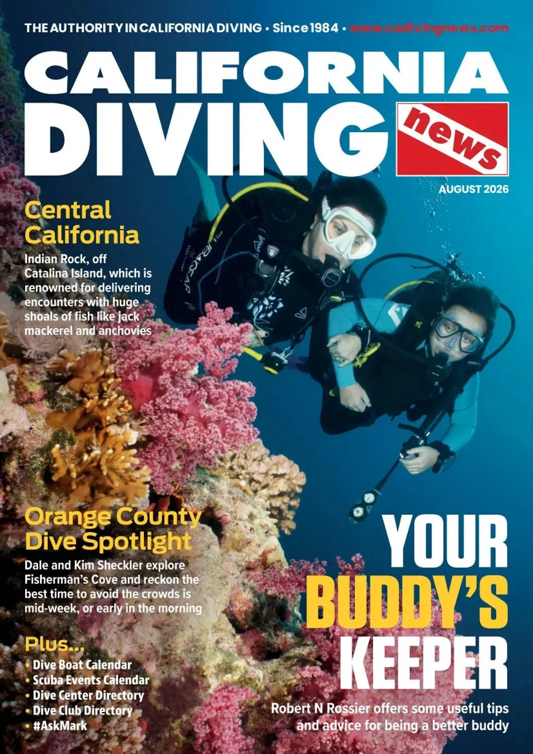 California Diving News – August 2026