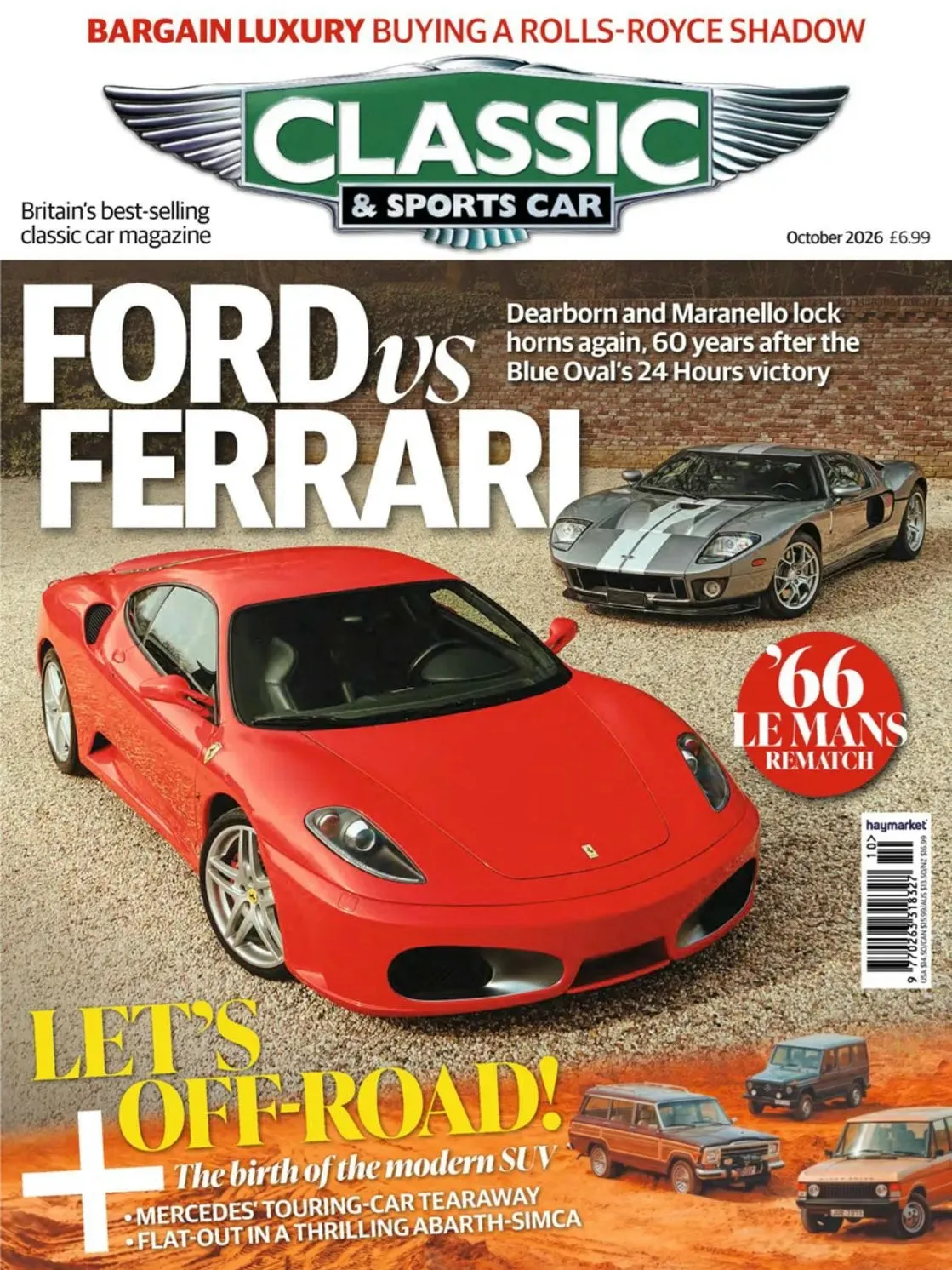 Classic Sports Car UK – October 2026