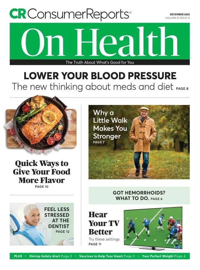Consumer Reports on Health – December 2025