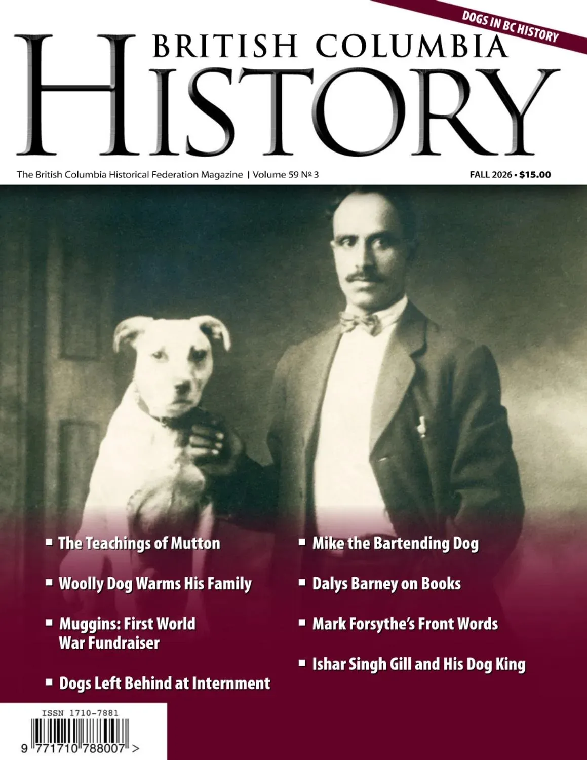 British Columbia History – Fall 2026