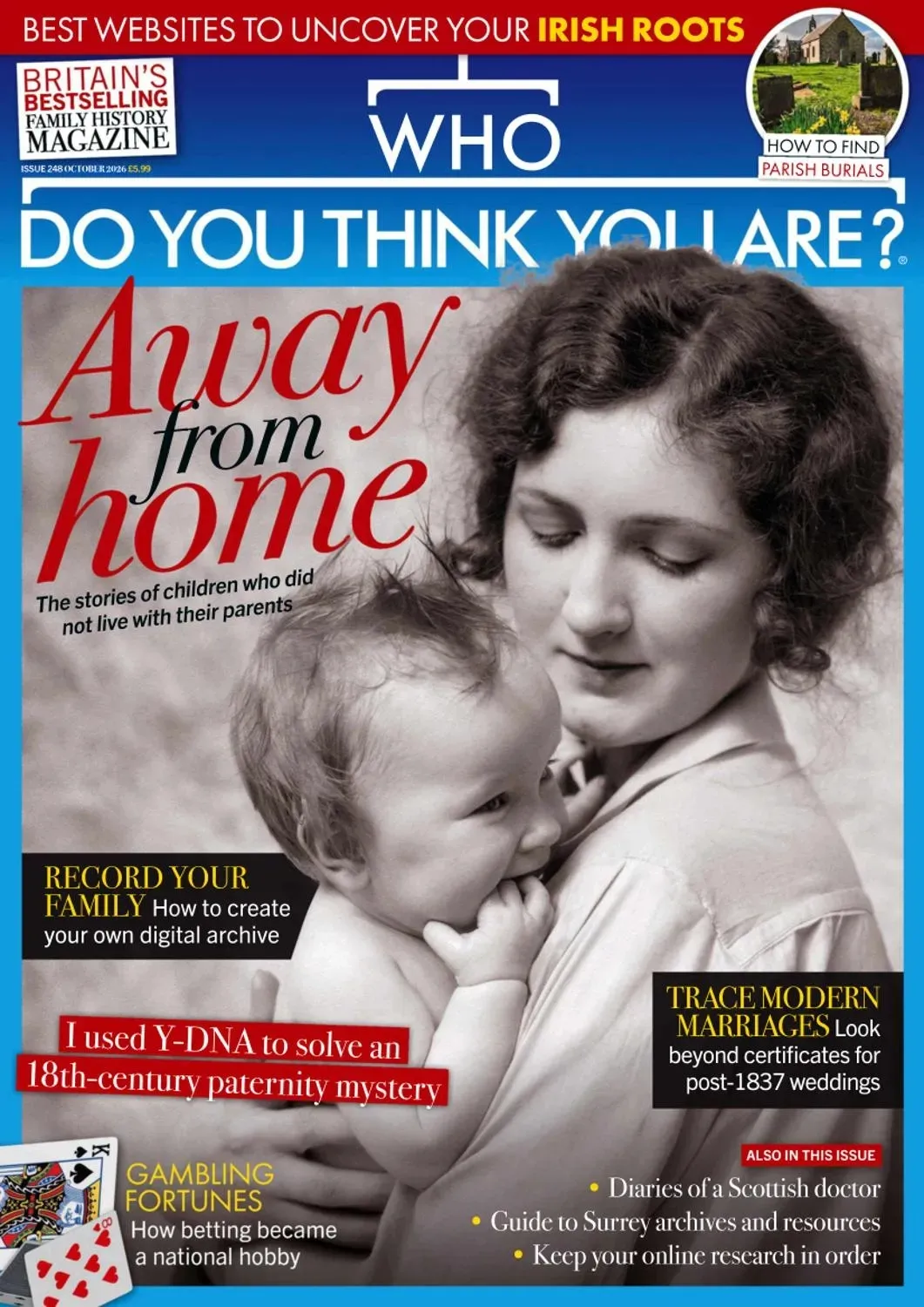Who Do You Think You Are – October 2026