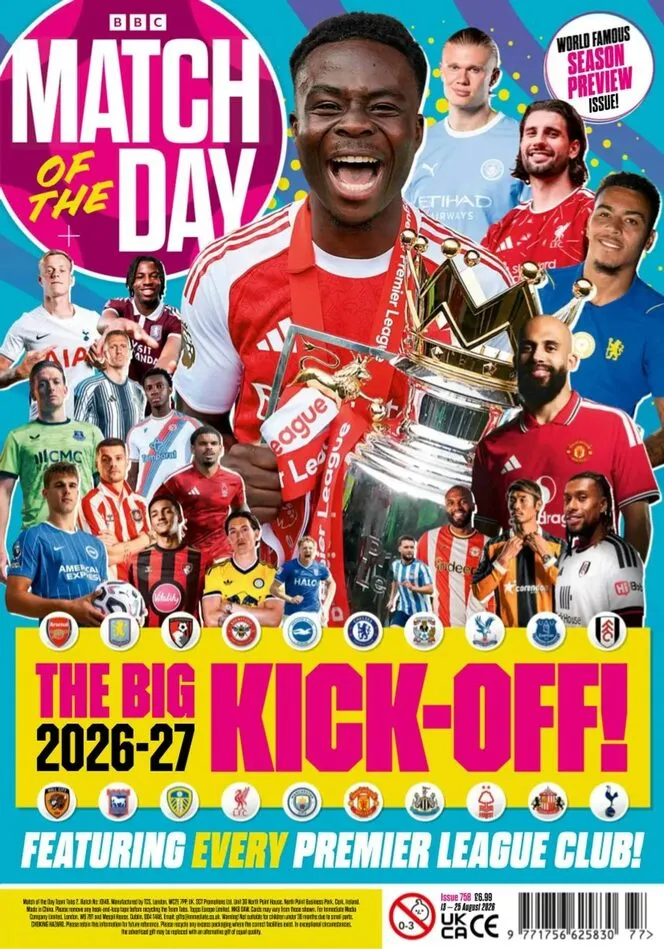 Match of the Day – 13 August 2026