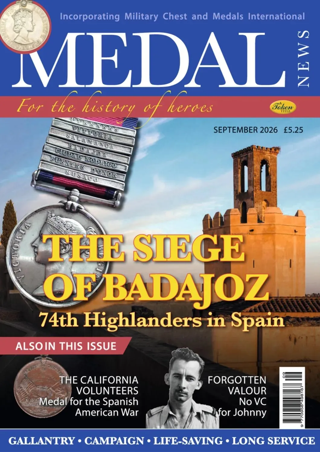 Medal News – September 2026
