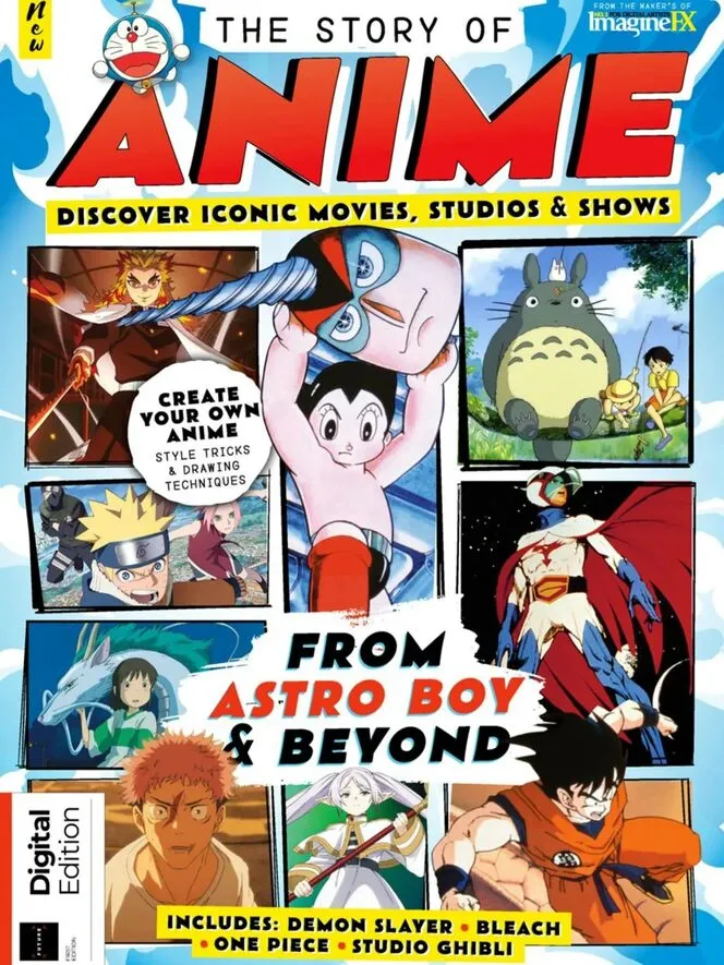 ImagineFX Presents – The Story of Anime – 1st Edition – May 2026