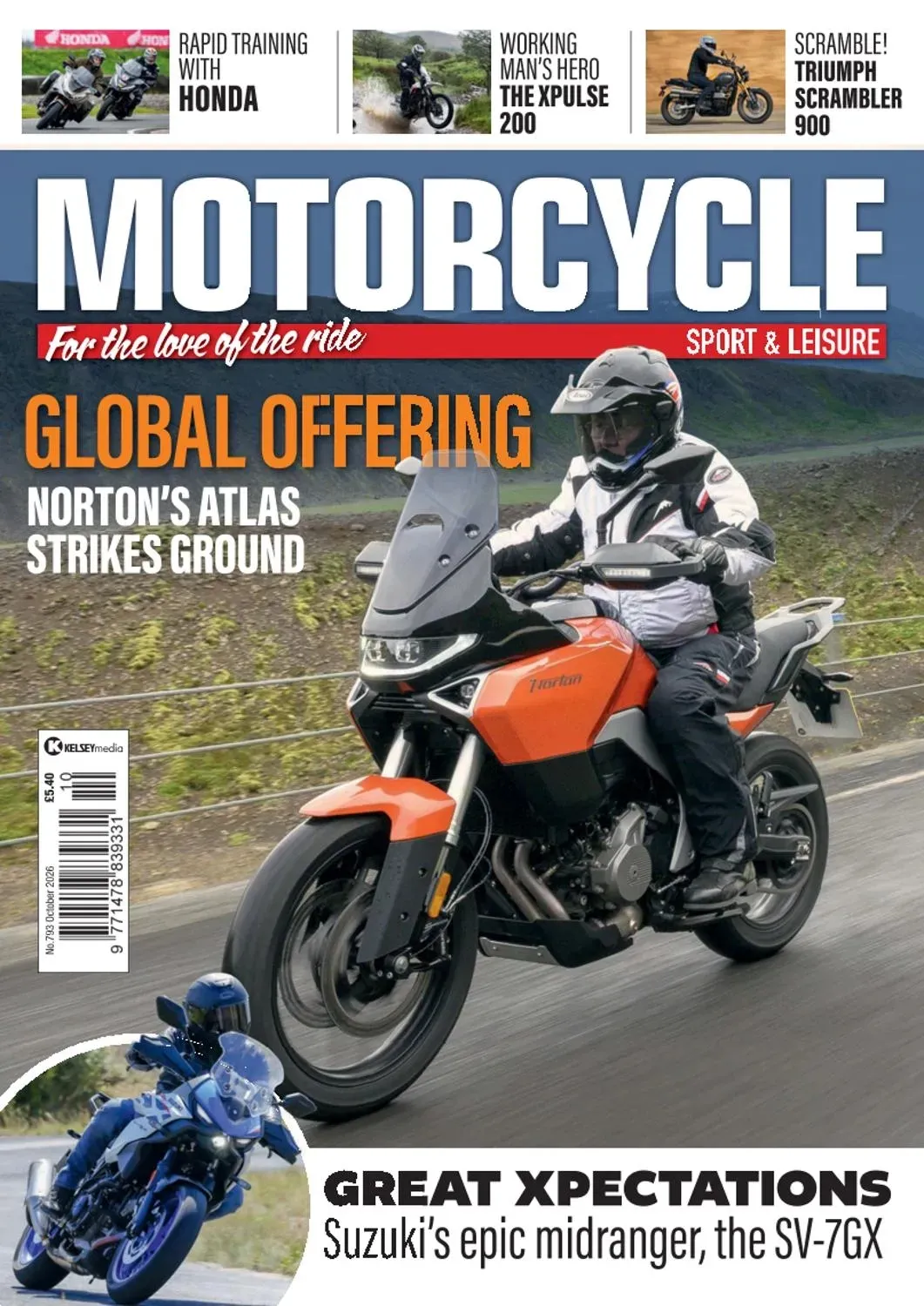 Motorcycle Sport Leisure – October 2026