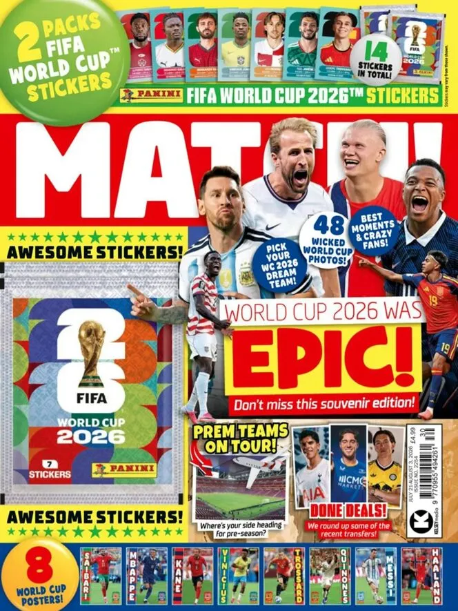 Match! – 21 July 2026