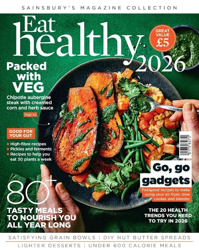 Sainsburys Magazine Collection – Eat Healthy 2025