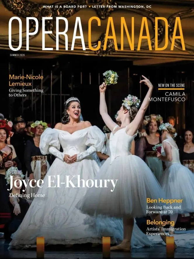 Opera Canada – Summer 2026