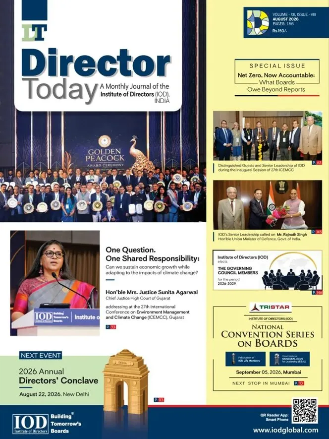 Director Today – August 2026
