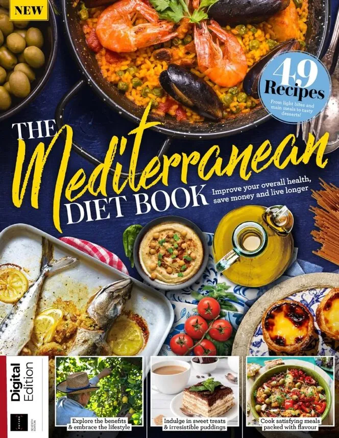 The Mediterranean Diet Book – 7th Edition – June 2025