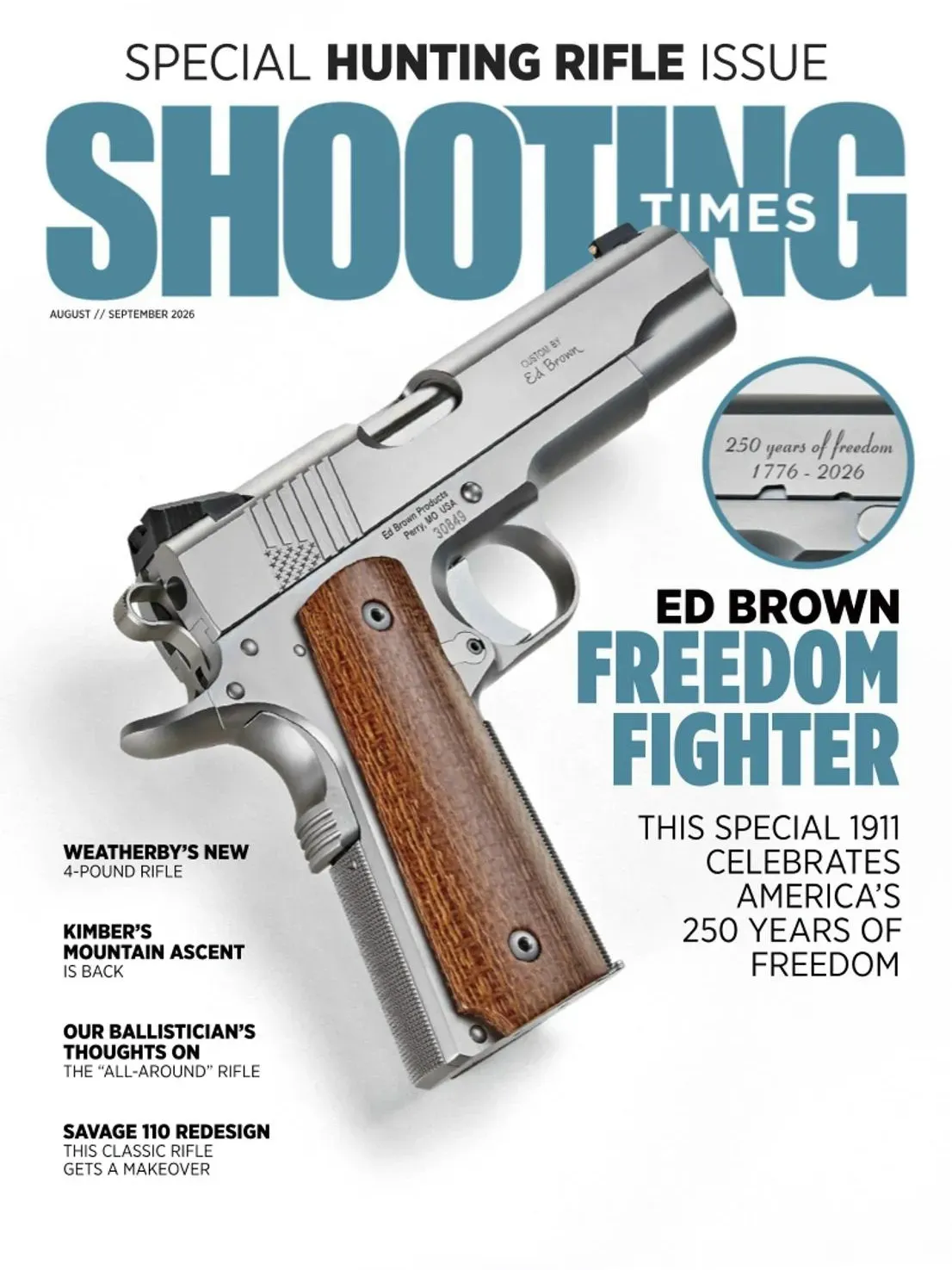 Shooting Times – August-September 2026