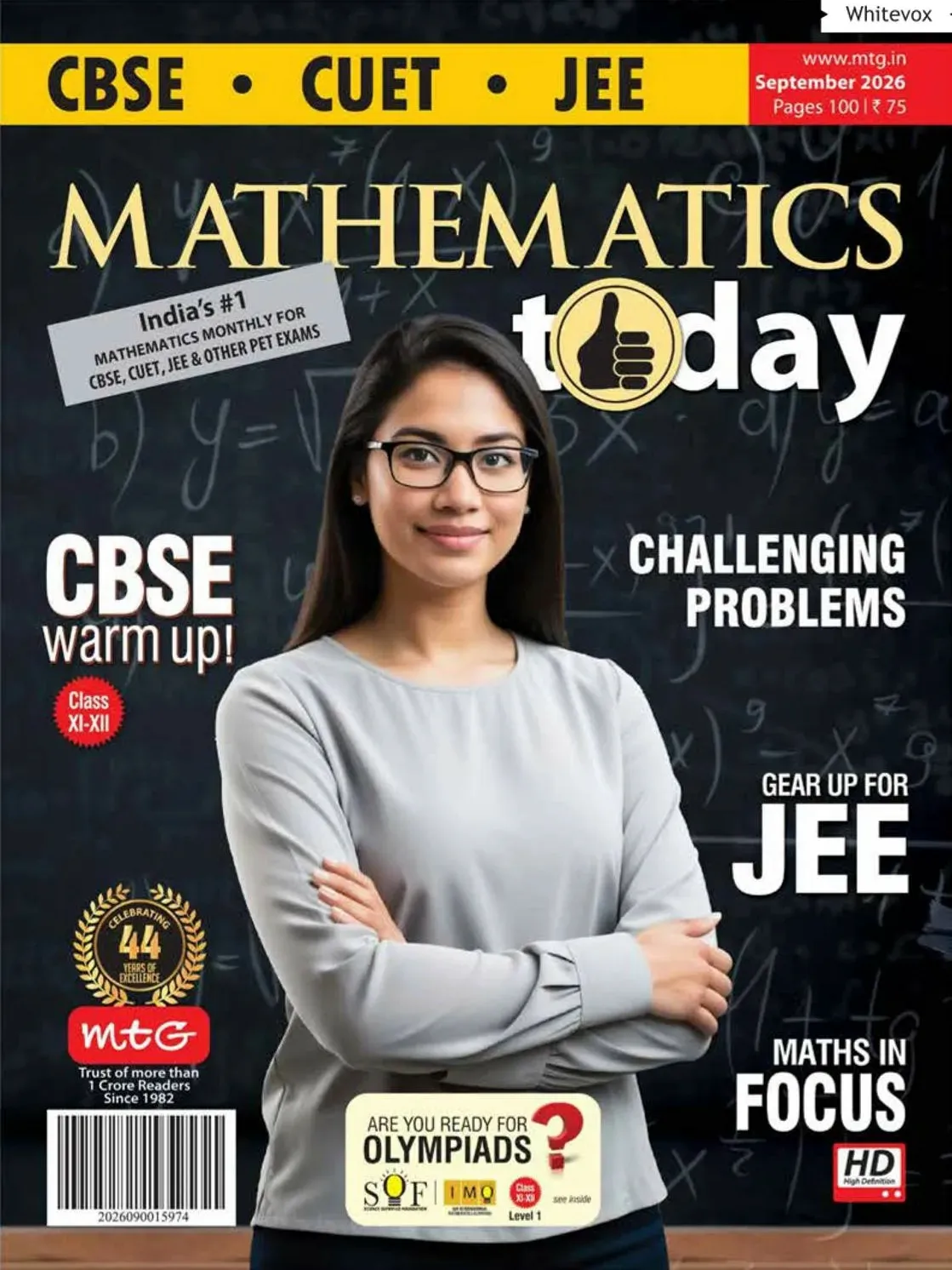 Mathematics Today – September 2026