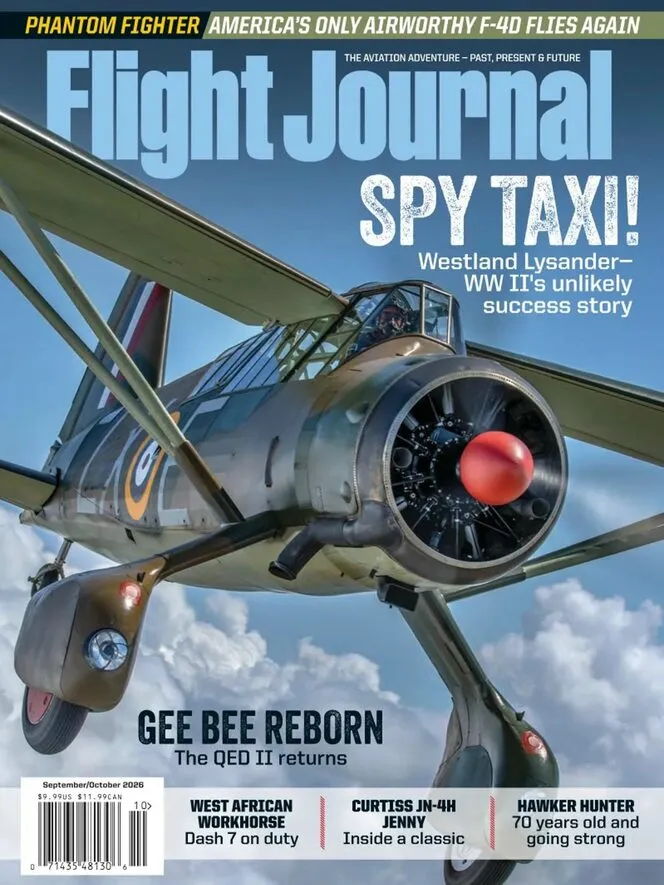Flight Journal – September-October 2026